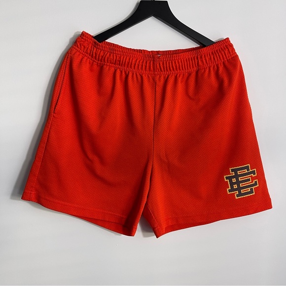 Eric Emanuel orange Athletic Shorts - Picture 1 of 4